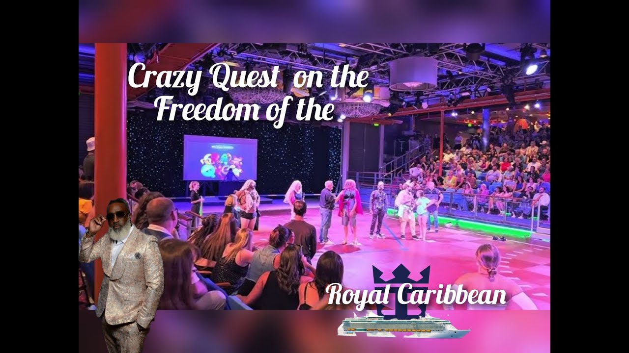 Crazy Quest On The Freedom Of The Seas #crazyquestonfreedomoftheseas #myshiplife #MyShiplife