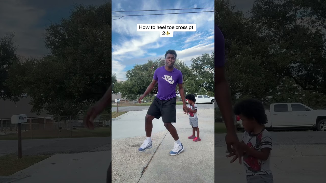 How to heel toe cross 😂⚜️