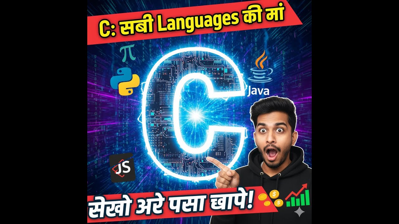 C Language क्यों है सभी Programming Languages की माँ? 😱 | Learn C in Hindi | Murarrikarcodes