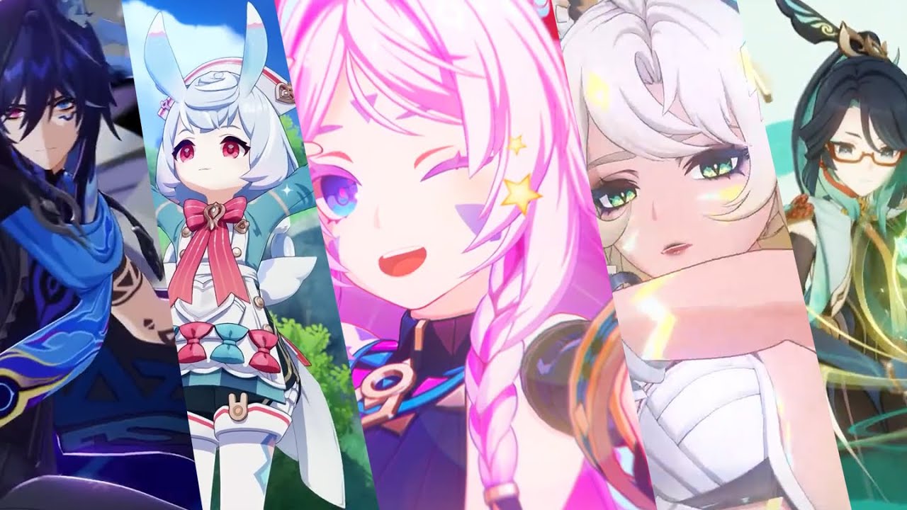 【原神】個人的にお気に入り「輝く星々Vol.5」のキャラ音楽まとめ│「輝く星々Vol.5」に口挟まない動画