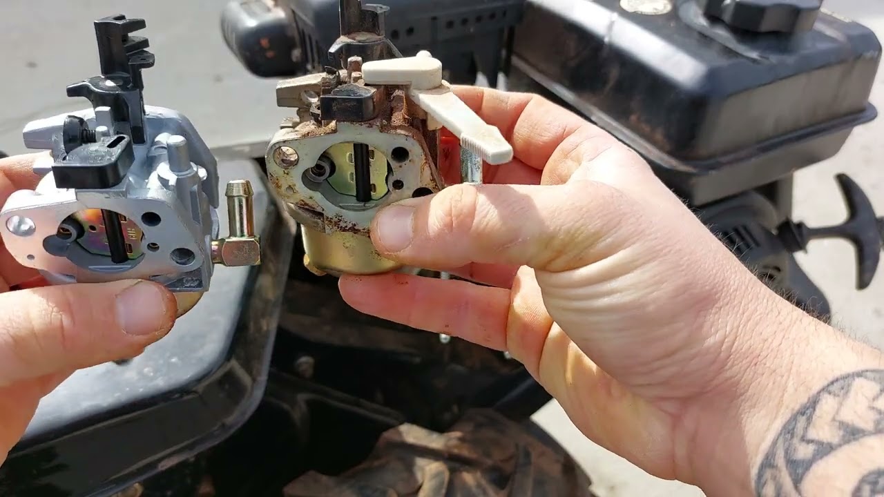 Craftsman Tiller carburetor replacement