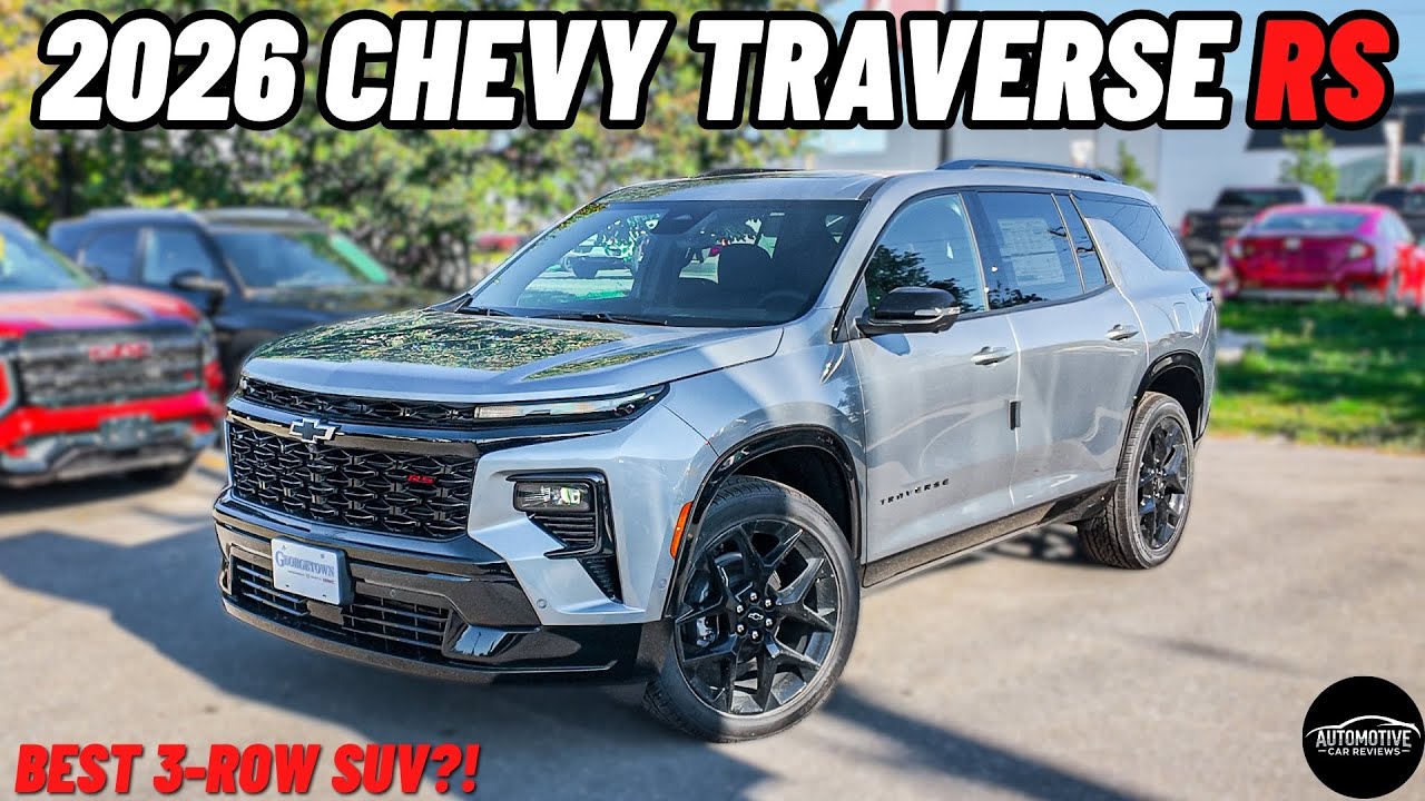 2026 Chevrolet Traverse RS Review! | Chevy's BEST SUV Yet?