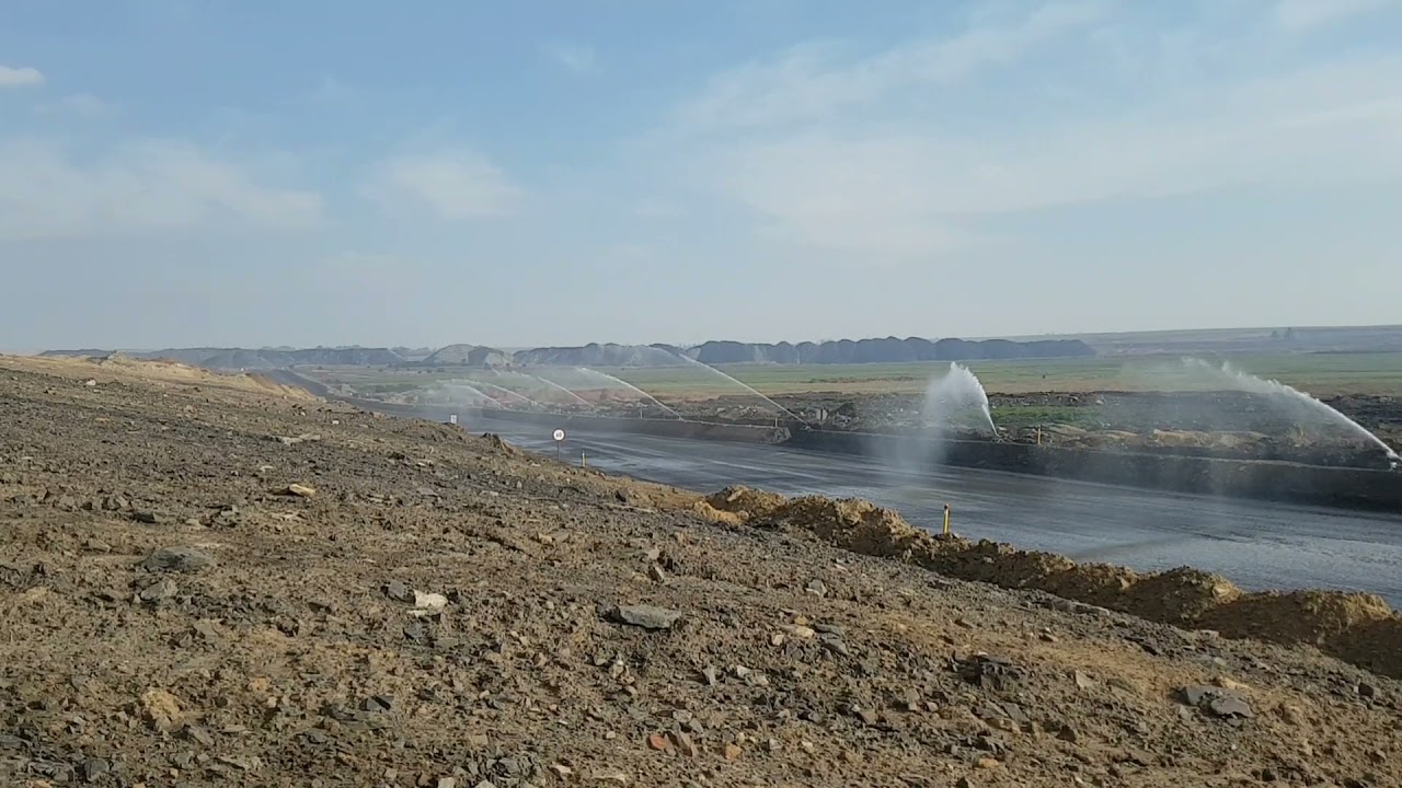 Mine Road Dust Suppression South Africa | Polydust Sprinkler System