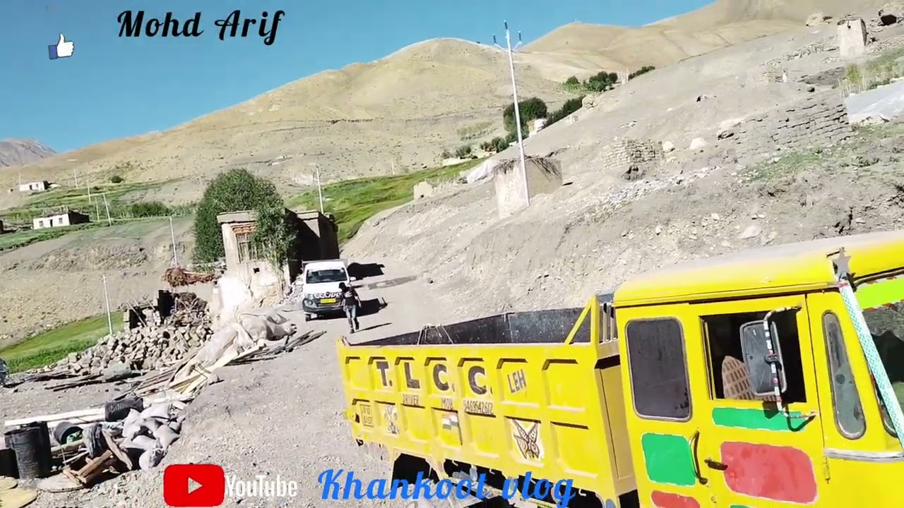 Lingshet&nbsp;village in the&nbsp;Leh district  (LEH LADAKH) India