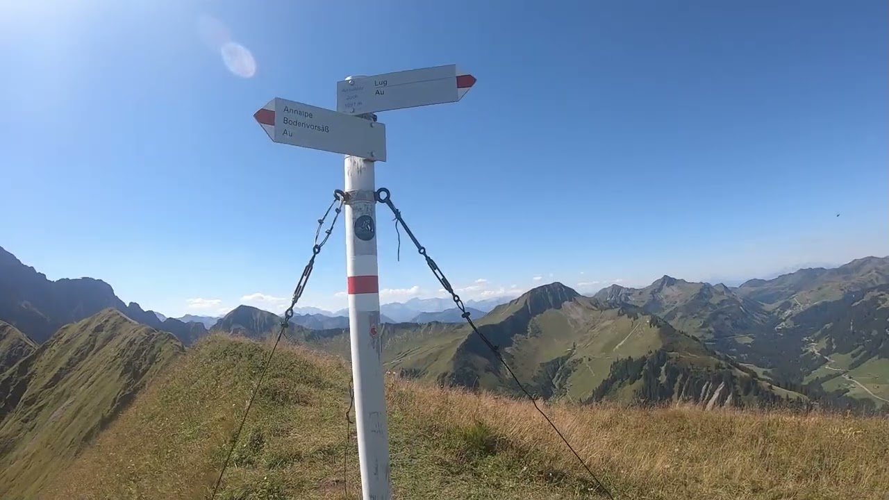 E-MTB Tour im Bregenzerwald auf die Annalper Alp und anschliessend wandern auf den Annalperstock