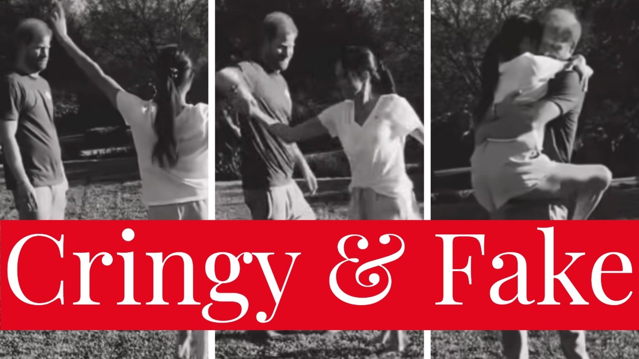 Meghan Markle's Trying to Prove the Love in Cringy & Fake Instagram Dance Video with Prince Harry