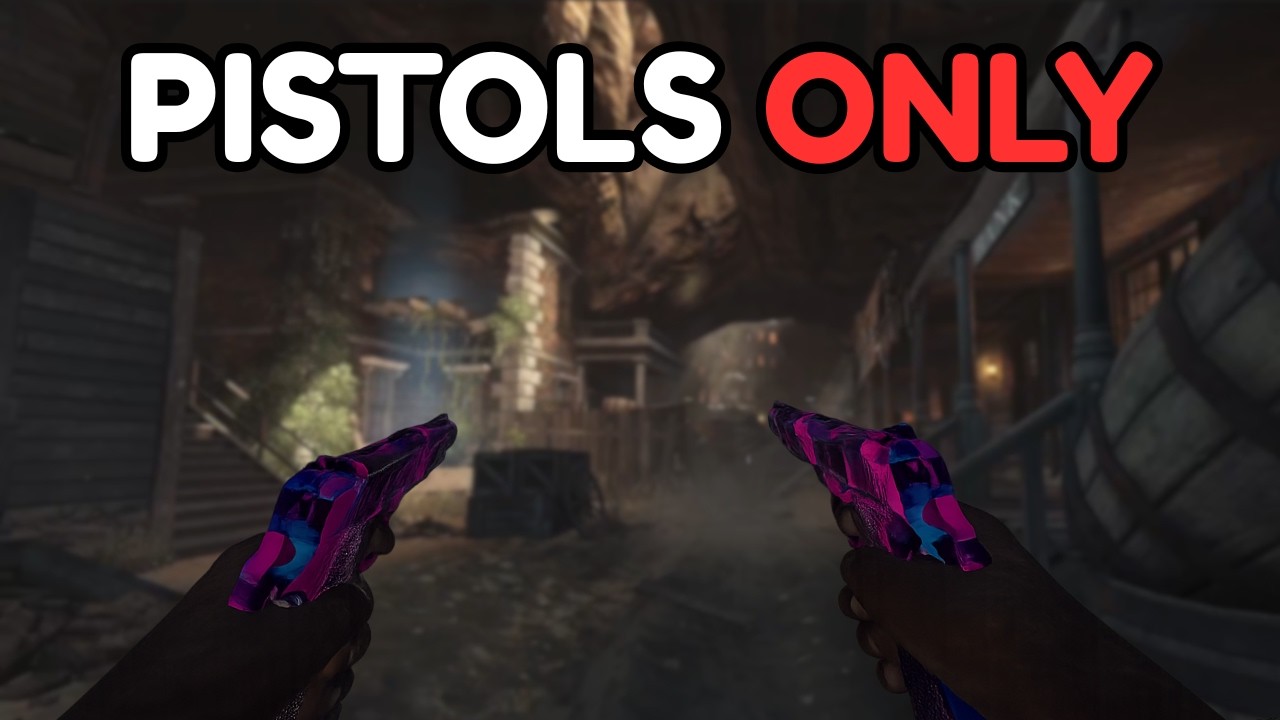 BO2 Zombies But I Can Only Use Pistols