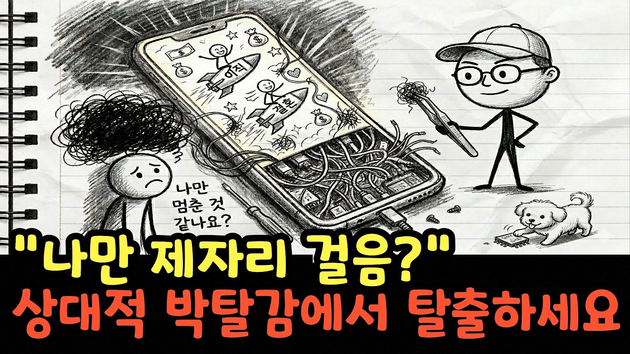 친구들은 앞서가는데 나만 제자리인 것 같아 밤잠 설친다면?