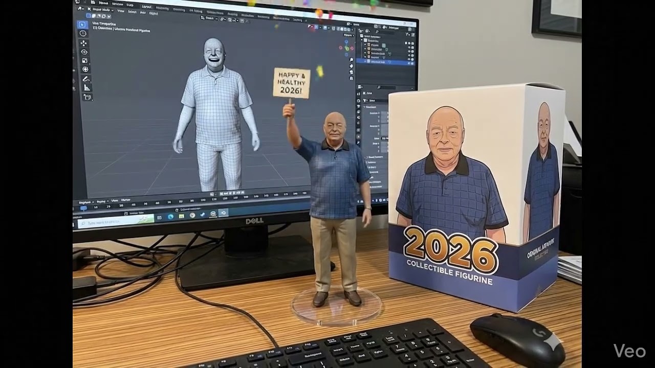 Happy New Year 2026! My Digital Twin Comes to Life!
