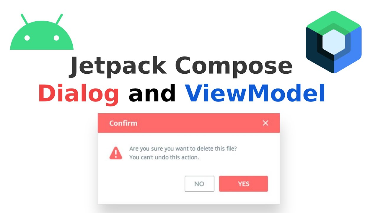 Android Jetpack Compose Dialog and ViewModel MVVM in Hindi #jetpackcompose #dialog #viewmodel #hindi