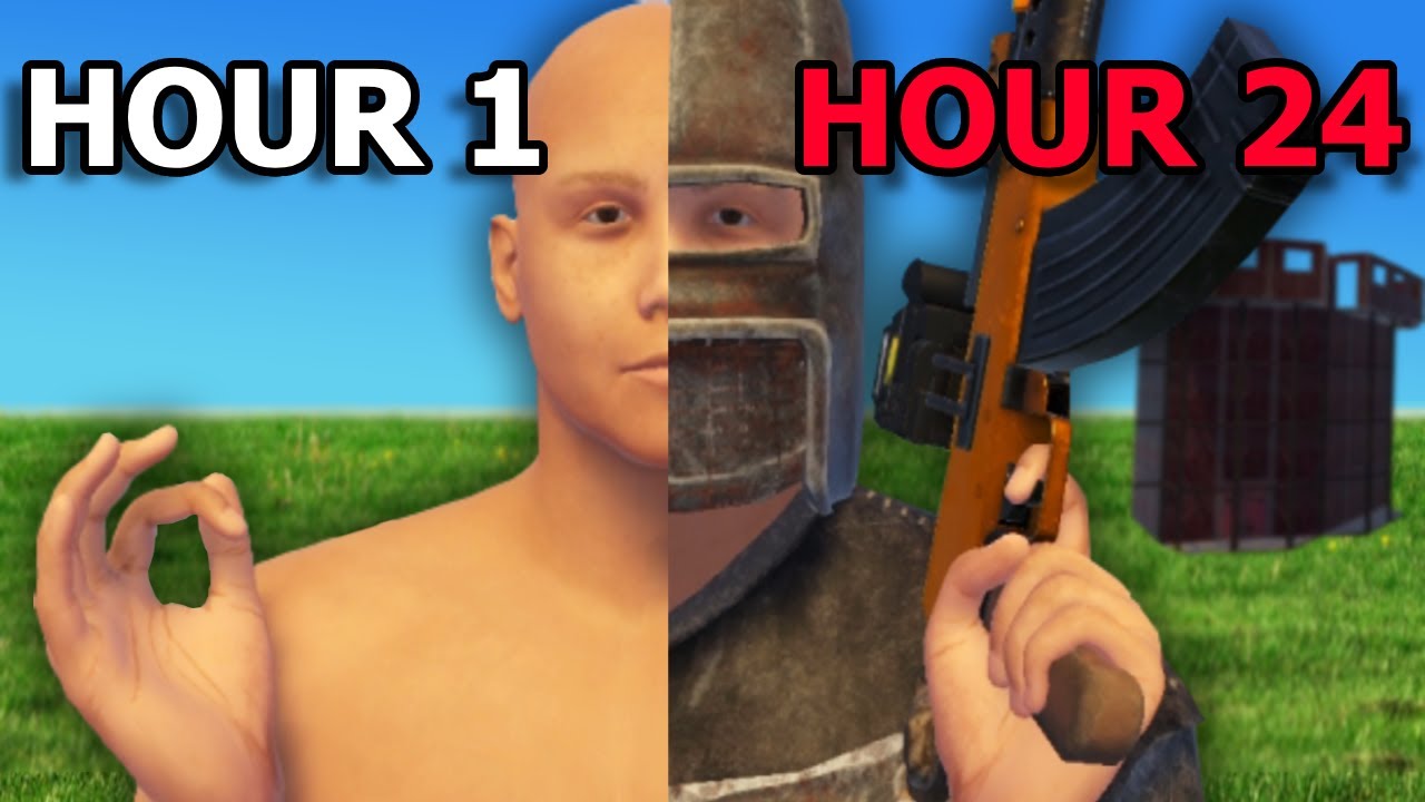 Я провёл 24 часа в Rust VR! | Strayed VR