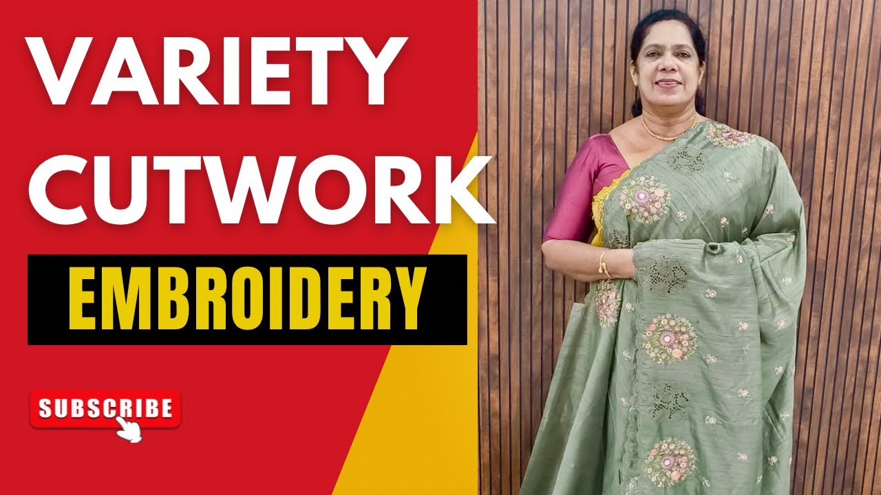 F1039 | 🌸 Latest Party Wear Sarees | Variety Cutwork, Bunch Embroidery & Colors | Fiyon Sarees