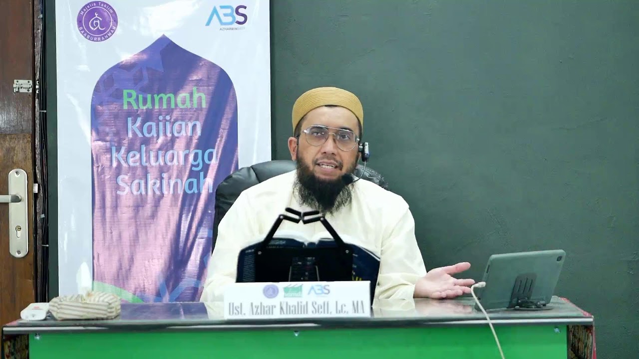 #live  Ustadz Azhar Khalid Bin Seff Lc, MA - KEUTAMAAN SURAH AL BAQARAH DAN ALI IMRAN #keluarga