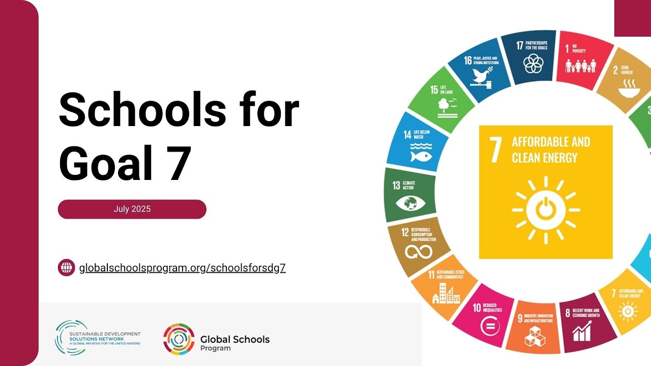 Schools for Goal 7 at the ECOSOC Partnership Forum