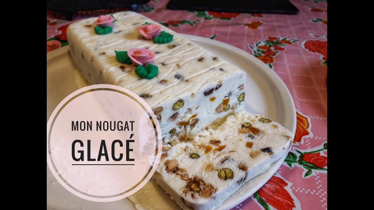 NOUGAT GLACÉ 🎄le dessert idéal après un bon repas