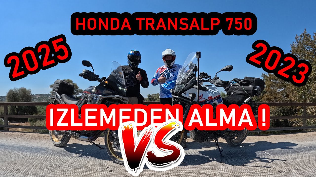 HONDA TRANSALP 750 2025 2023 KARŞILAŞTIRMASI