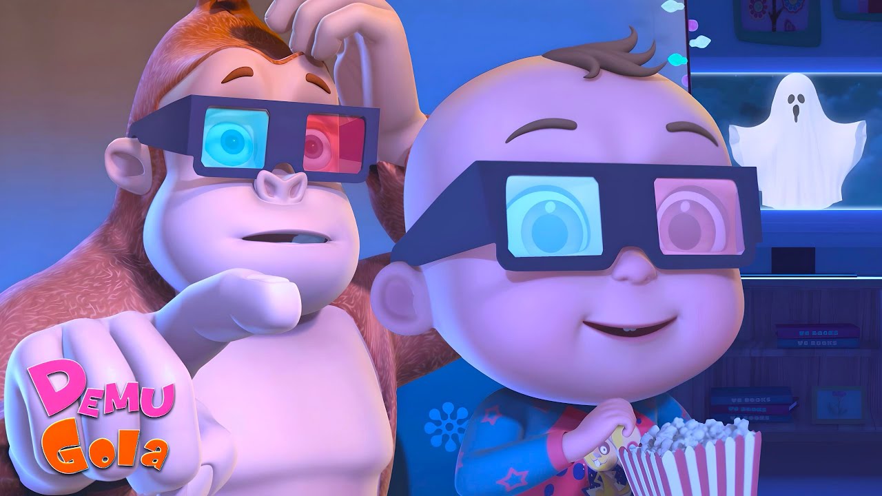 The Scary Movie Episode And More | Demu Gola Cartoons | 3D Animated Cartoons For Toddlers