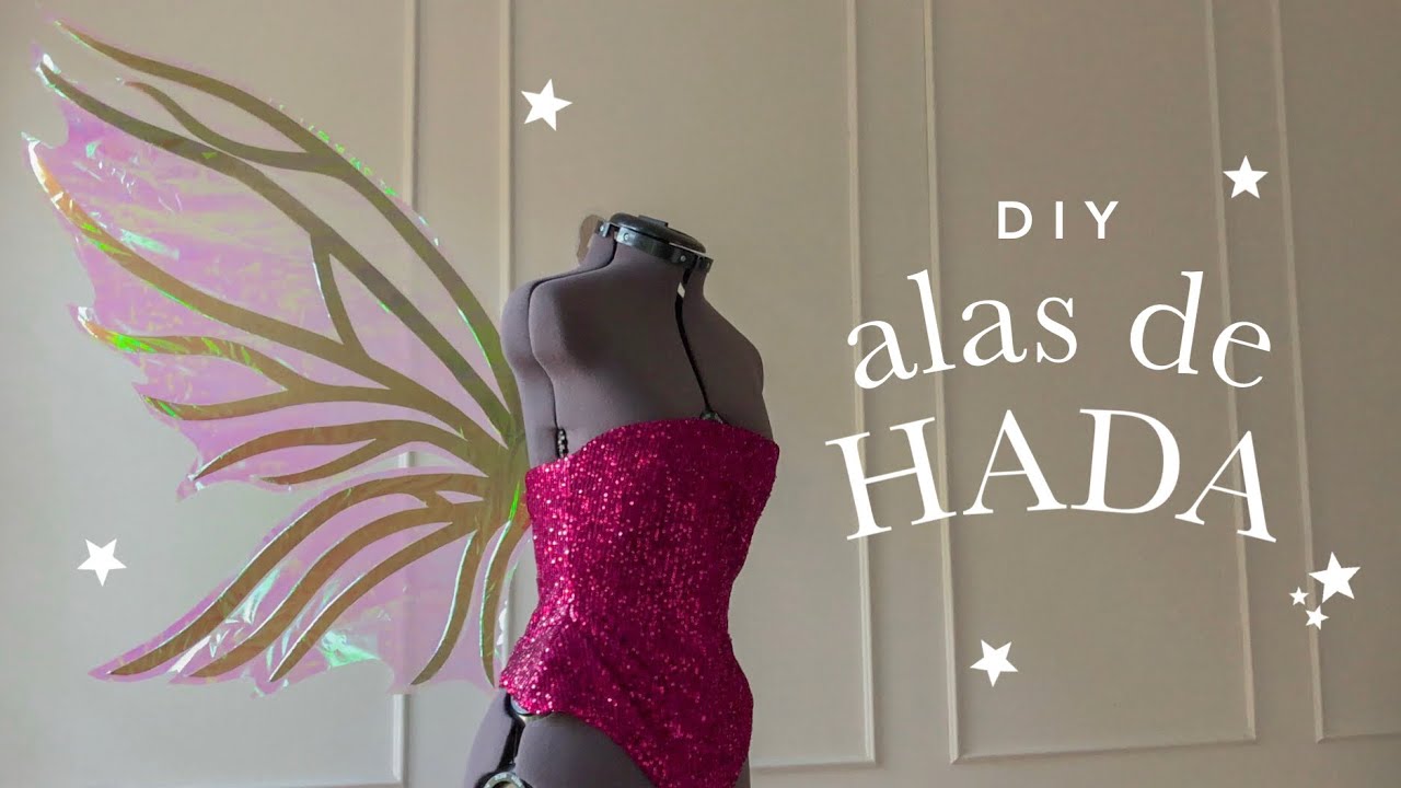 DIY tutorial alas de HADA 🧚🏼‍♀️✨FÁCIL
