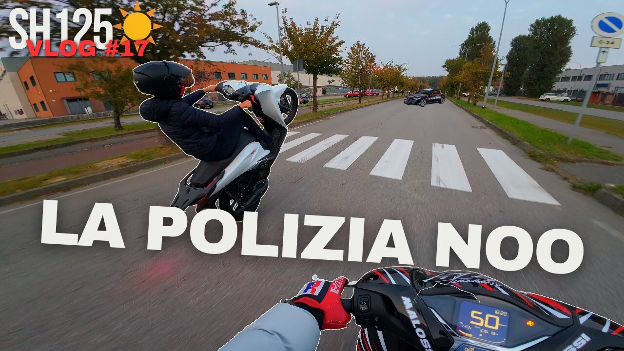 IMPENNA DAVANTI ALLA POLIZIA... - SHVLOG 17 (sh 125)