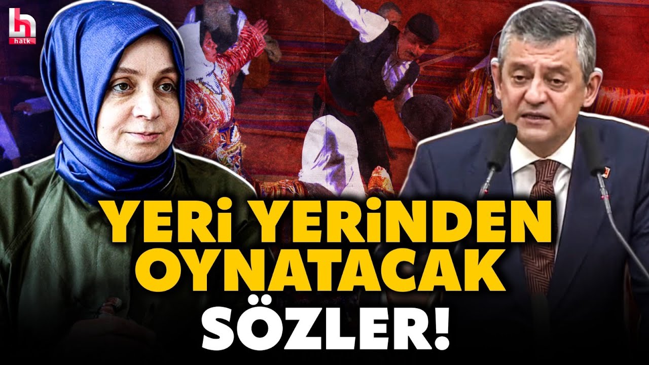 Özgür Özel, AKP'li Leyla Şahin Usta'nın skandal sözlerine adeta ateş püskürdü!