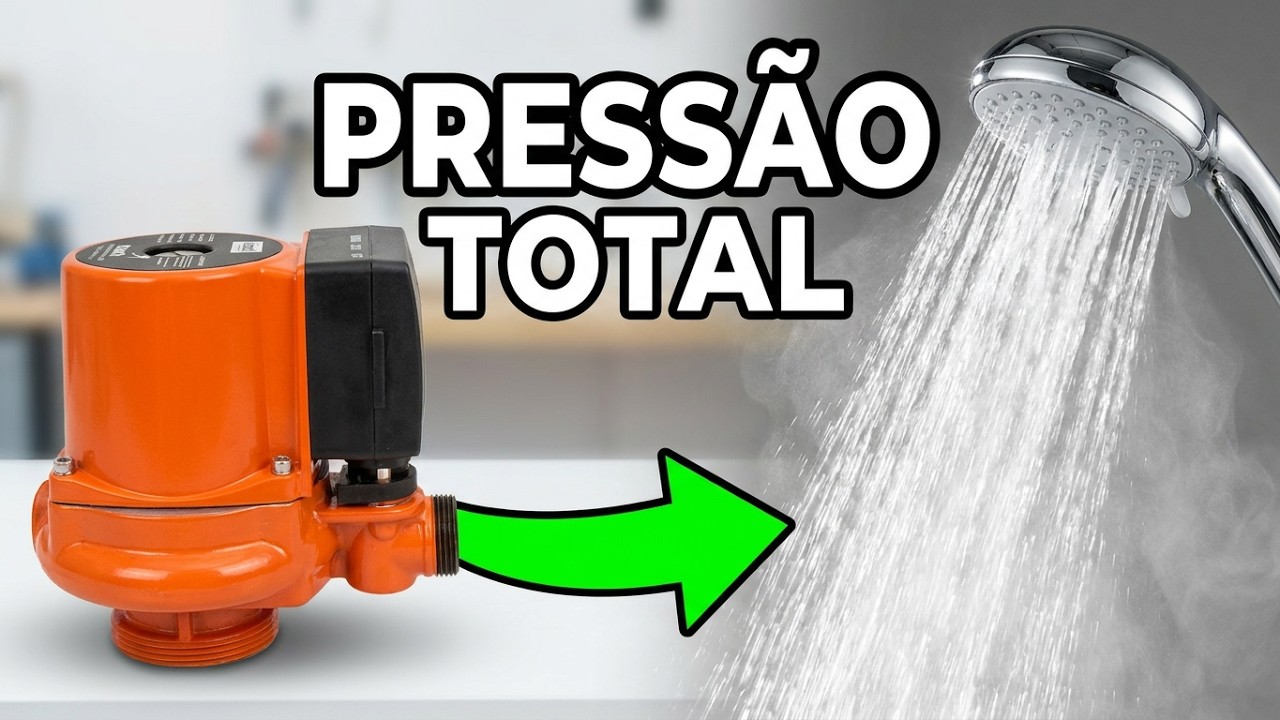 CHEGA DE MIJINHO! INSTALAÇÃO PRESSURIZADOR PARA TORNEIRA / CHUVEIRO. EVITE ERROS E ECONOMIZE!