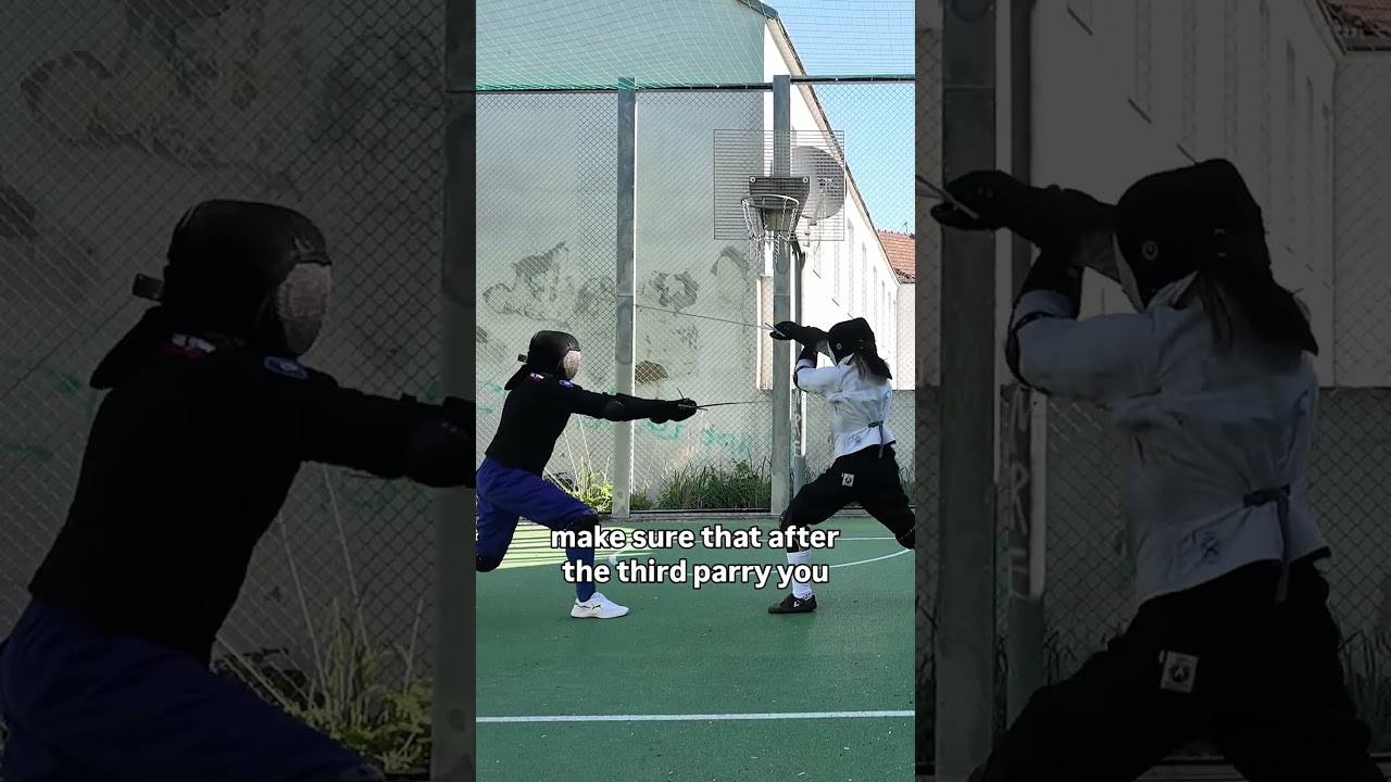 Footwork + Defence #hema #fencing