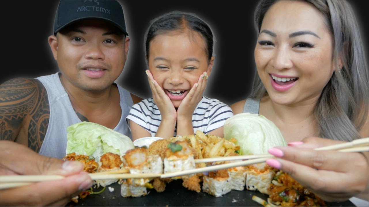 Prawn Church Roll, Lettuce Chicken Wrap & Chicken Fingers *Cactus Club Mukbang | N.E Let's Eat