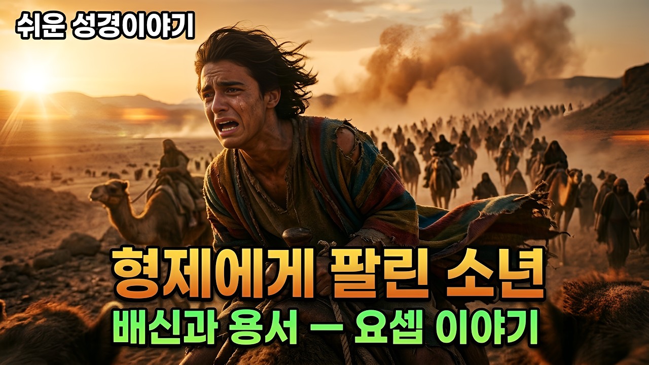 요셉 이야기 — 형제에게 팔린 소년, 배신과 용서 | 창세기 | 쉬운 성경이야기