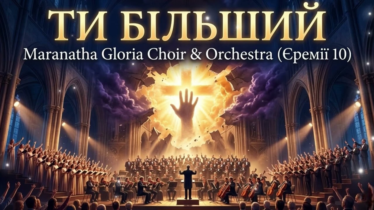 Ти Більший (Синдром Опудала) | Maranatha Gloria Worship (Єремії 10)