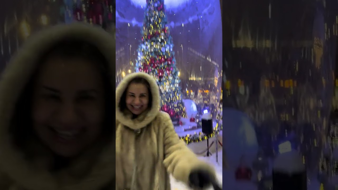 Новогодняя Москва часть1