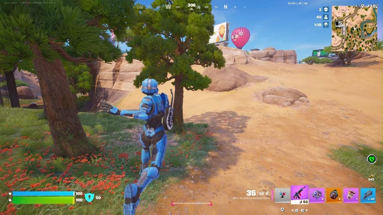 Fornite una partida más manqueando 
