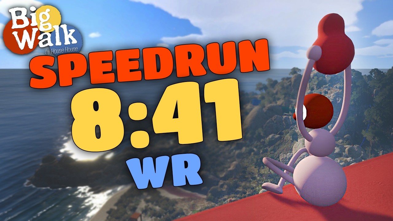 Big Walk Speedrun (8:41) - World Record Any% Solo (Former WR)