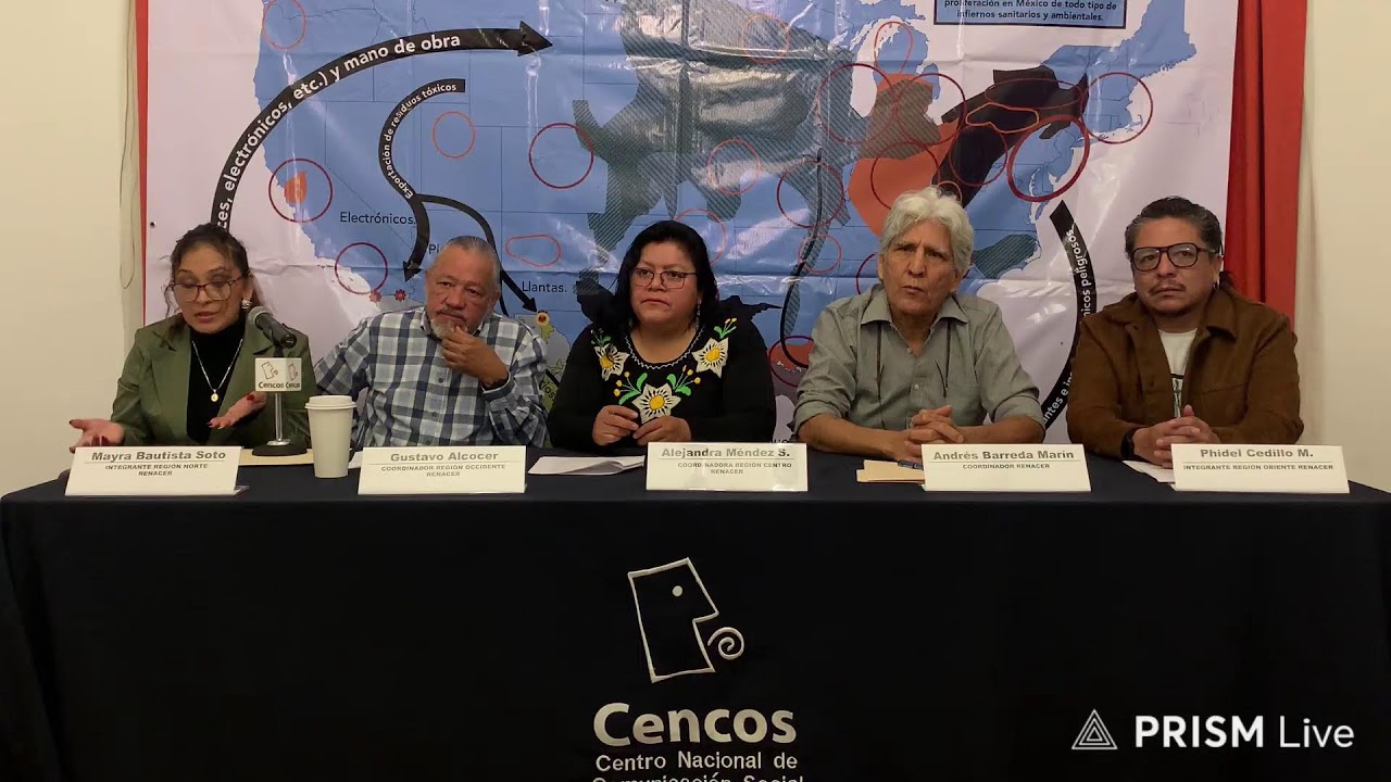 Presentación de la Red Nacional de Comunidades Envenenadas en Resistencia.