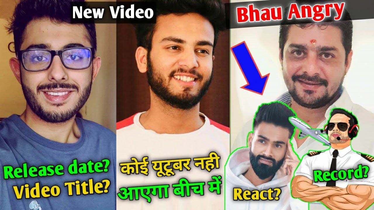 Carry Minati New Video | Amir Siddiqui React | Hindustani Bhau Angry😡 | Elvish Yadav | Flying Beast