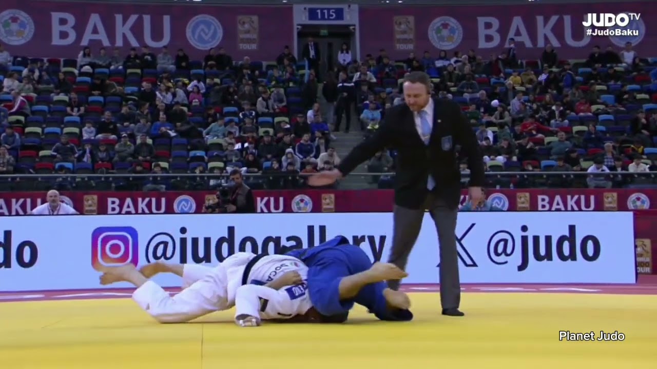 Noel VAN T END 🇳🇱 🆚️ Shakhzodxuja SHARIPOV 🇺🇿 | 2 раунд /-90кг | Большой Шлем Баку 2024