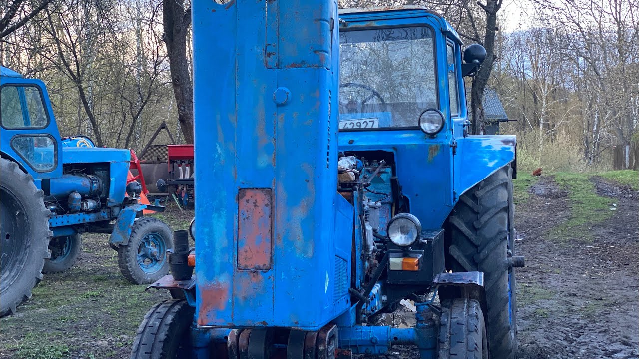 І знову ремонт. Побіг радіатор мтз 80.