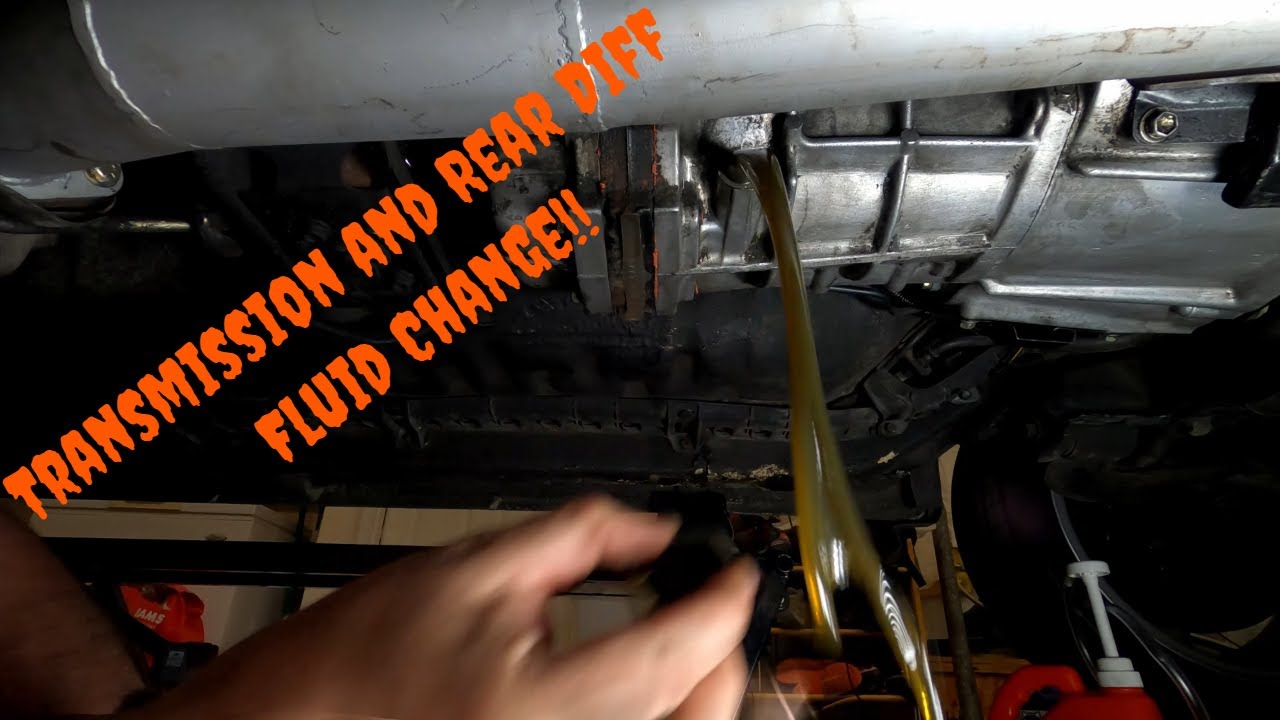 Mk3 Toyota Supra Build How to Change Transmission and Rear Diff fluid /oil / lube