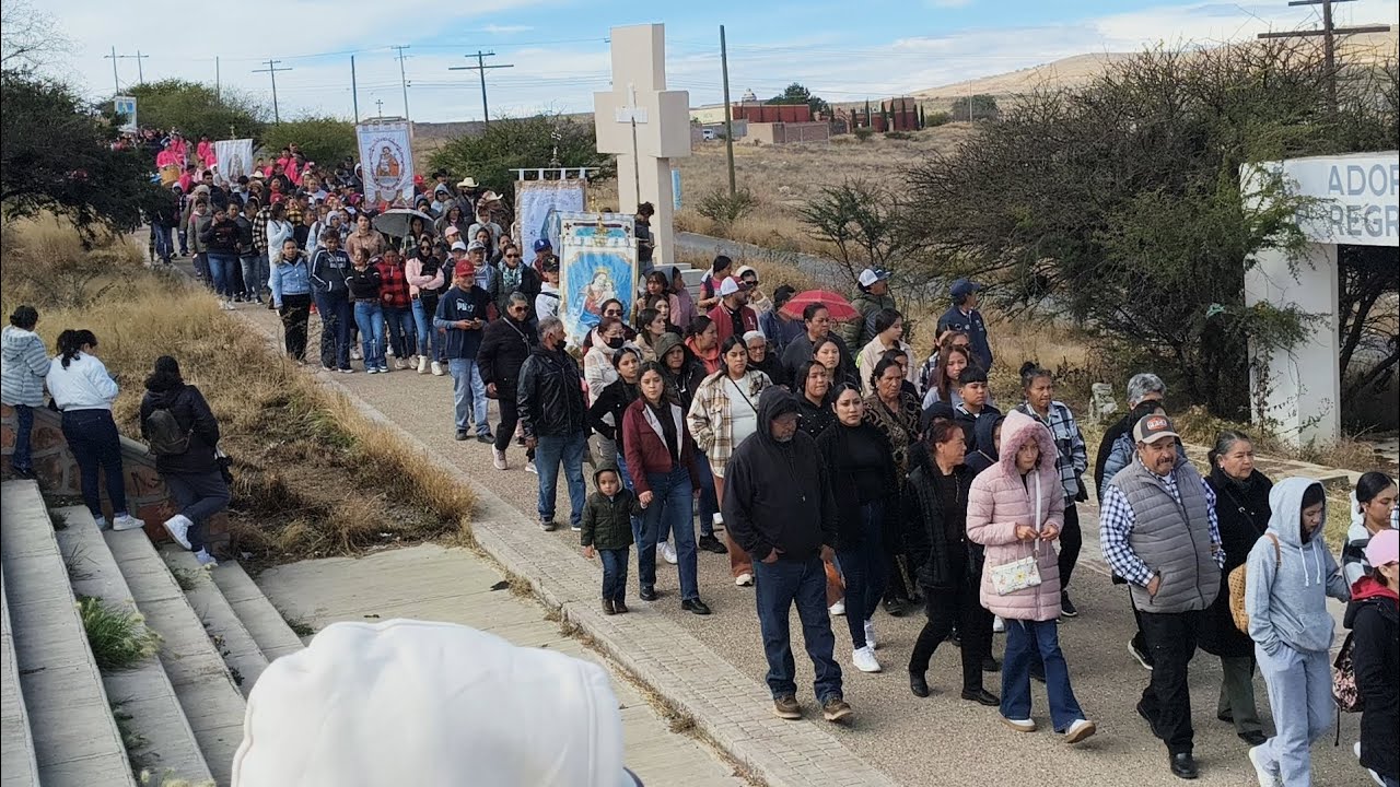 Peregrinación de la parroquia de Mariana a plateros a visitar al santo niño 24 de enero 2026