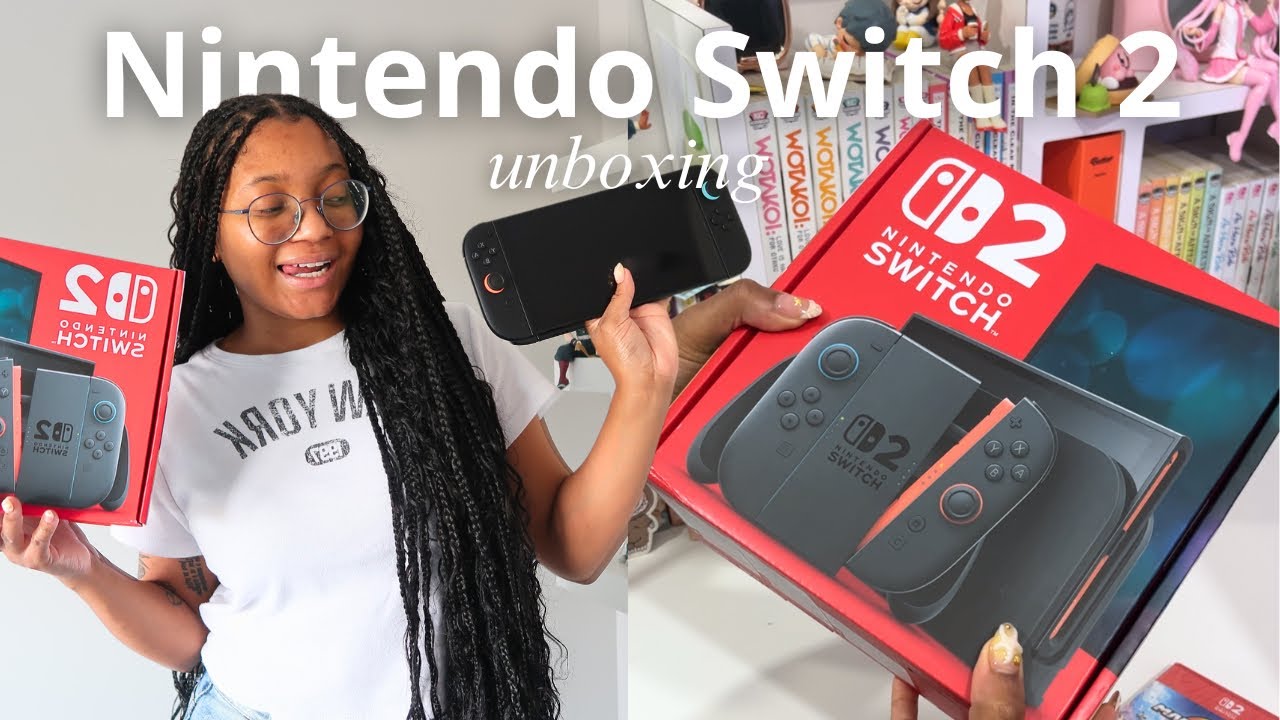 Nintendo Switch 2 Unboxing 🎀🎮