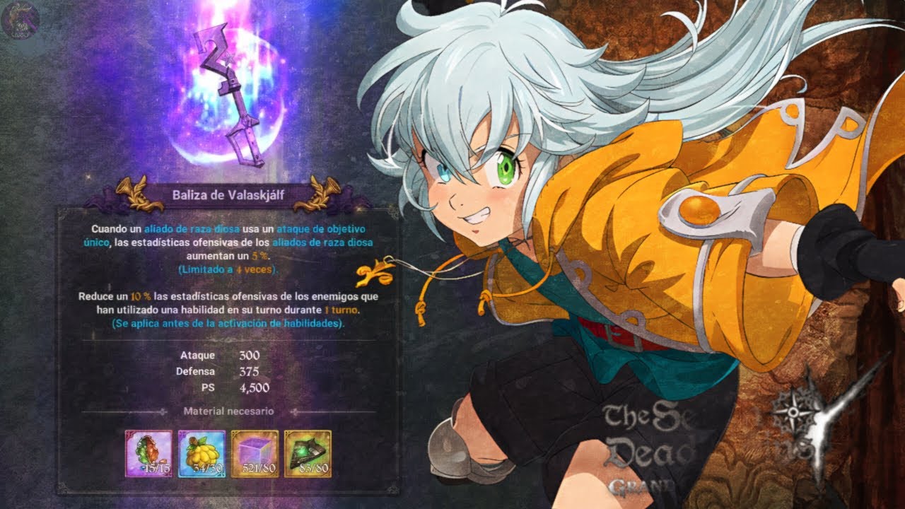 🗝️✨ ¡UNA LLAVE ESPADA! La RELIQUIA de TRISTAN trae de vuelta a las DIOSAS | 7DS: Grand Cross