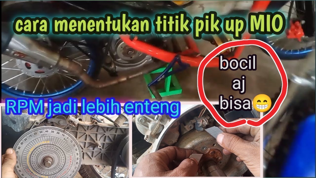 Cara menentukan titik pik up mio