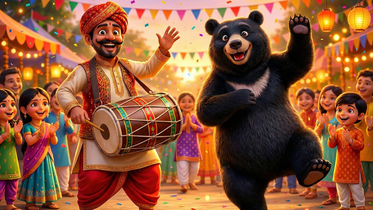 कालू मदारी आया | Bandar Wala Dance | Hindi Rhymes for Kids | Kalu Madari Aaya | बच्चों का मजेदार गीत