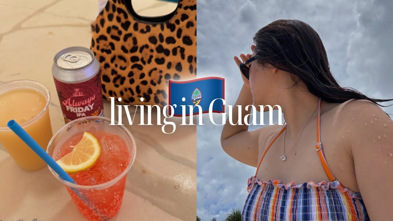 🇬🇺 VLOG | Always Friday, sunburnt after swimming, trying gringo's taqueria, dolphin watching 🐬