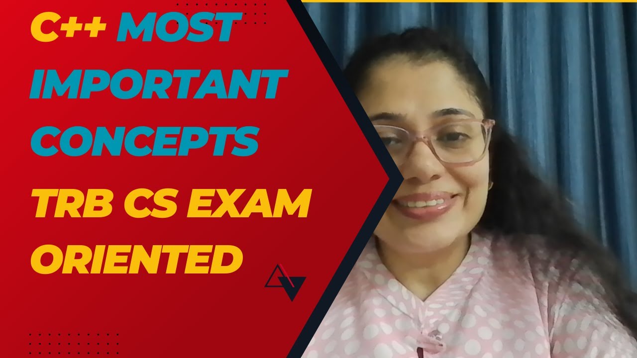 🔥C++ Key concepts|Virtual Function,Constructor&Destructor,Pointer,File Handling|UGC NET|TRB|SET|GATE