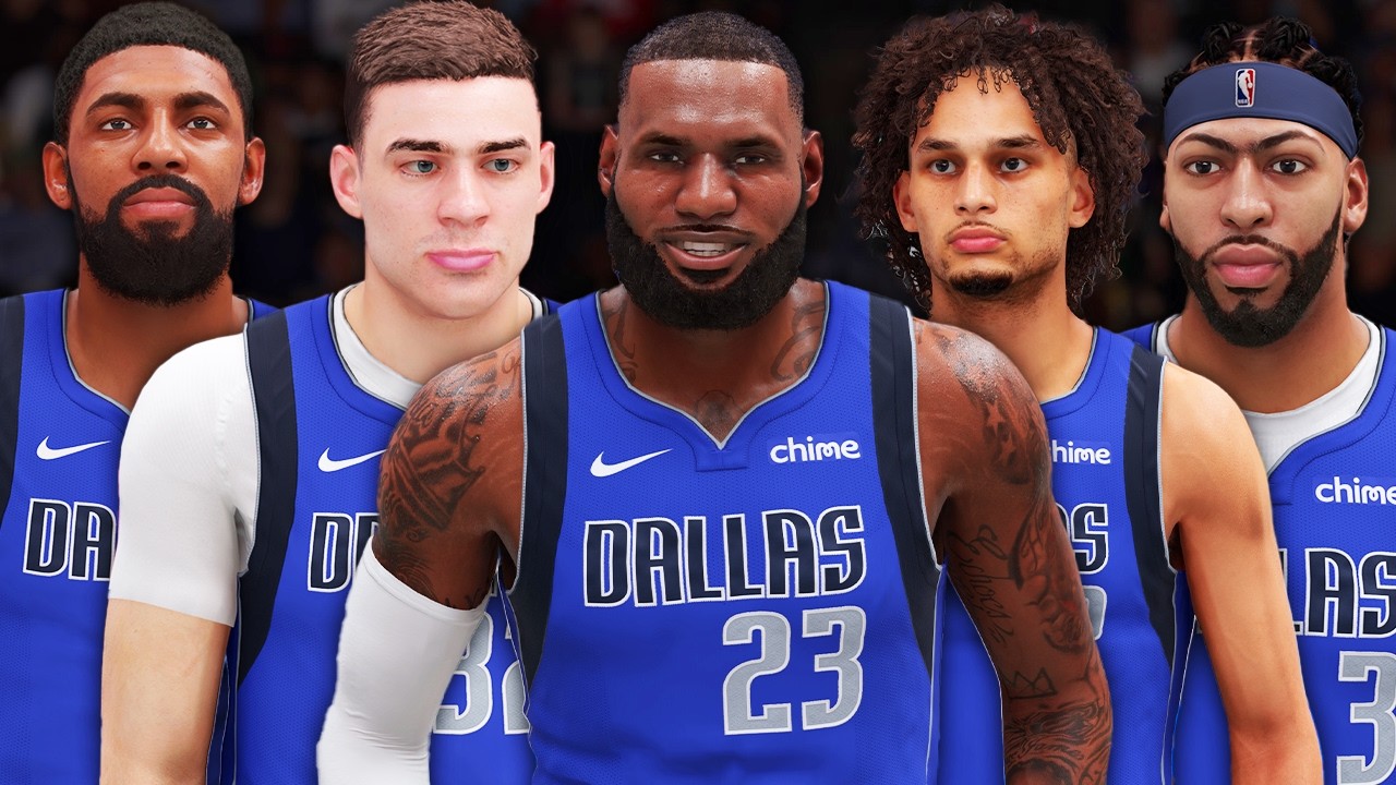 LeBron James Dallas Mavericks Rebuild