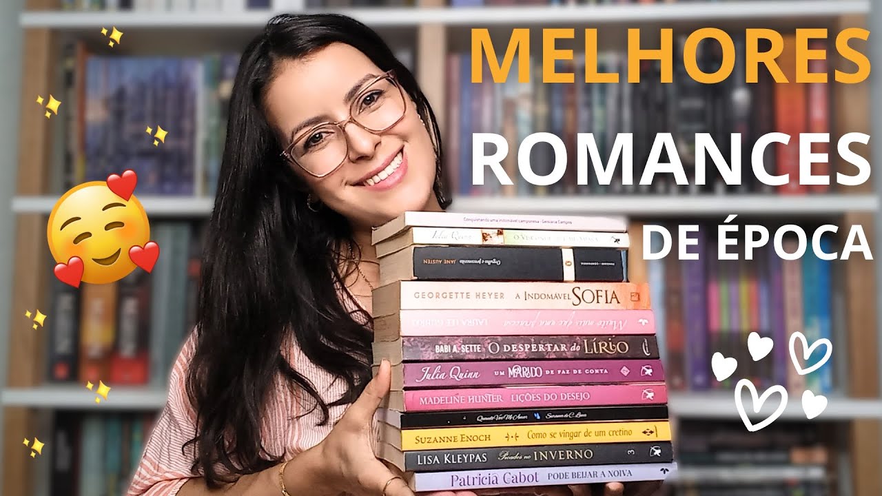 12 MELHORES LIVROS DE ROMANCE DE ÉPOCA [FAVORITOS DA VIDA]