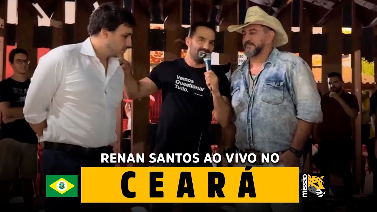 RENAN SANTOS E ARTHUR DO VAL NO CEARÁ - LIVE IRL