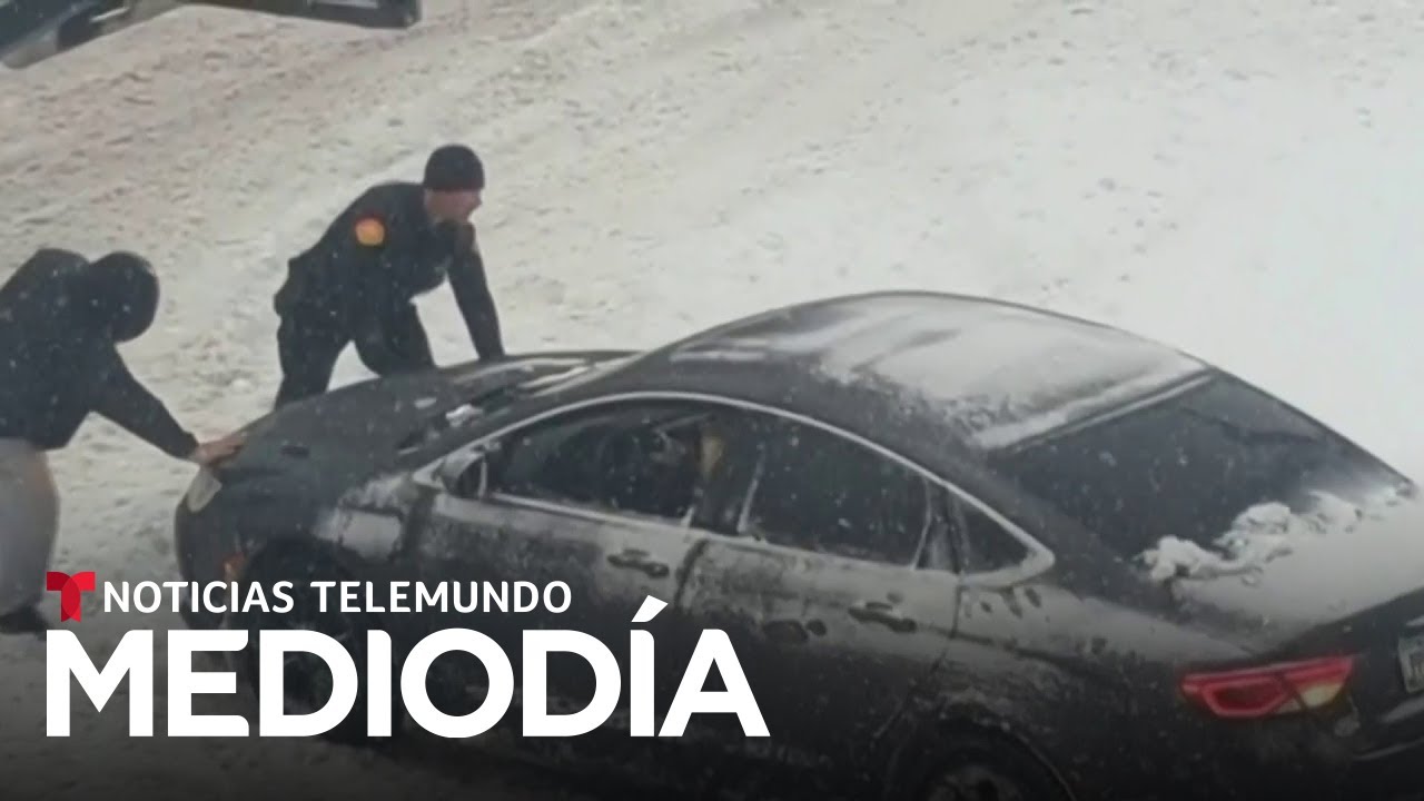 El Noreste del país se alista para recibir la primera gran nevada del invierno | Noticias Telemundo