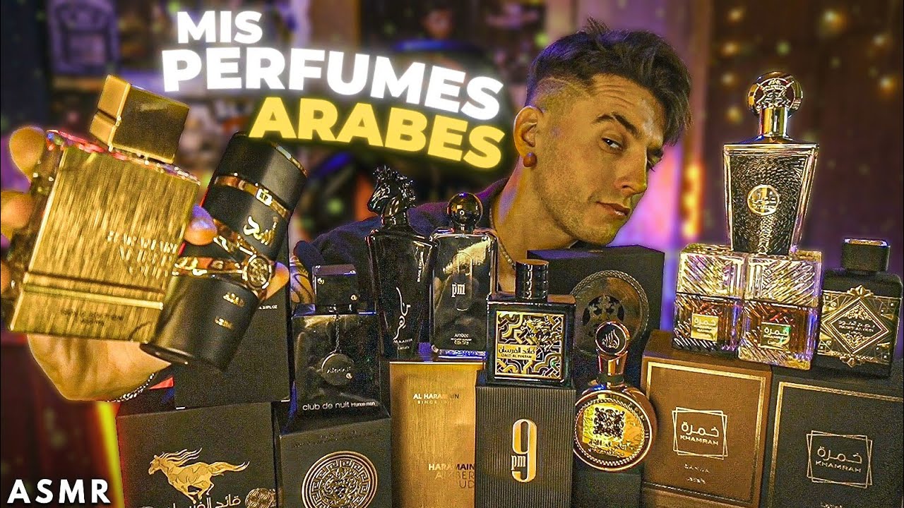 ASMR - Te ENSEÑO Mis PERFUMES ARABES😴 (ASMR Español Argentina)