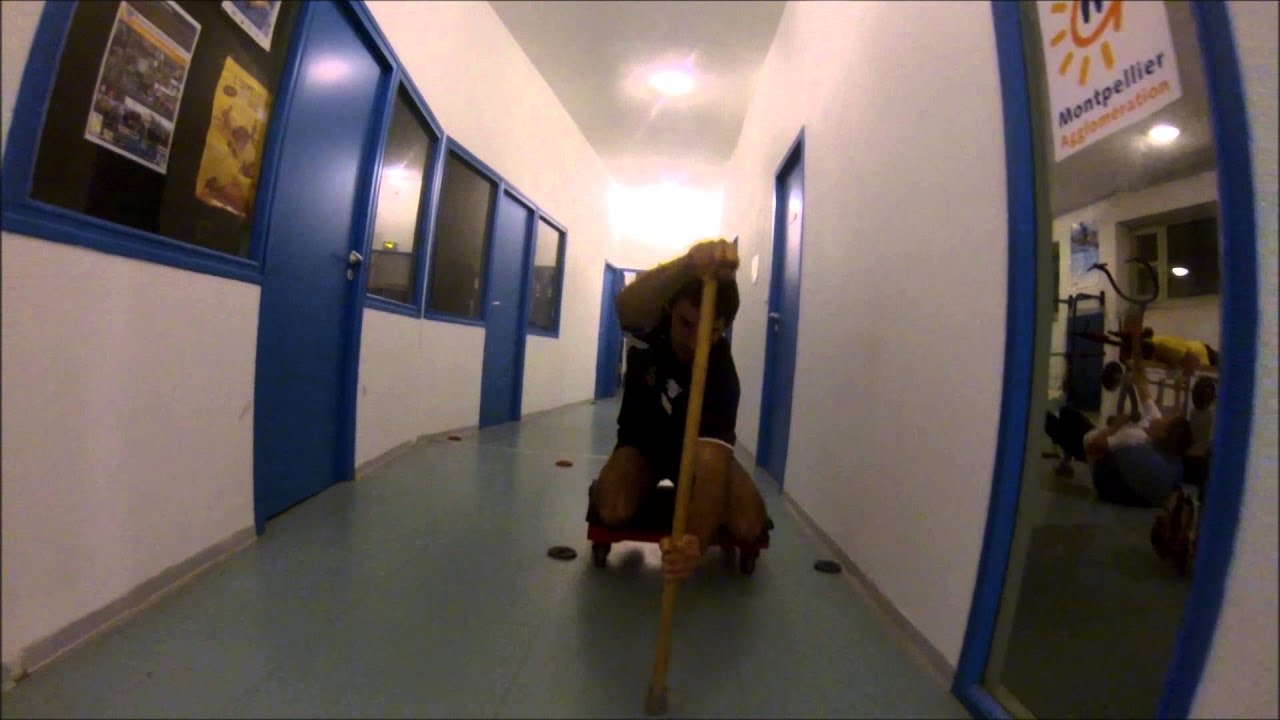 Exercice de gainage (canoë-kayak)